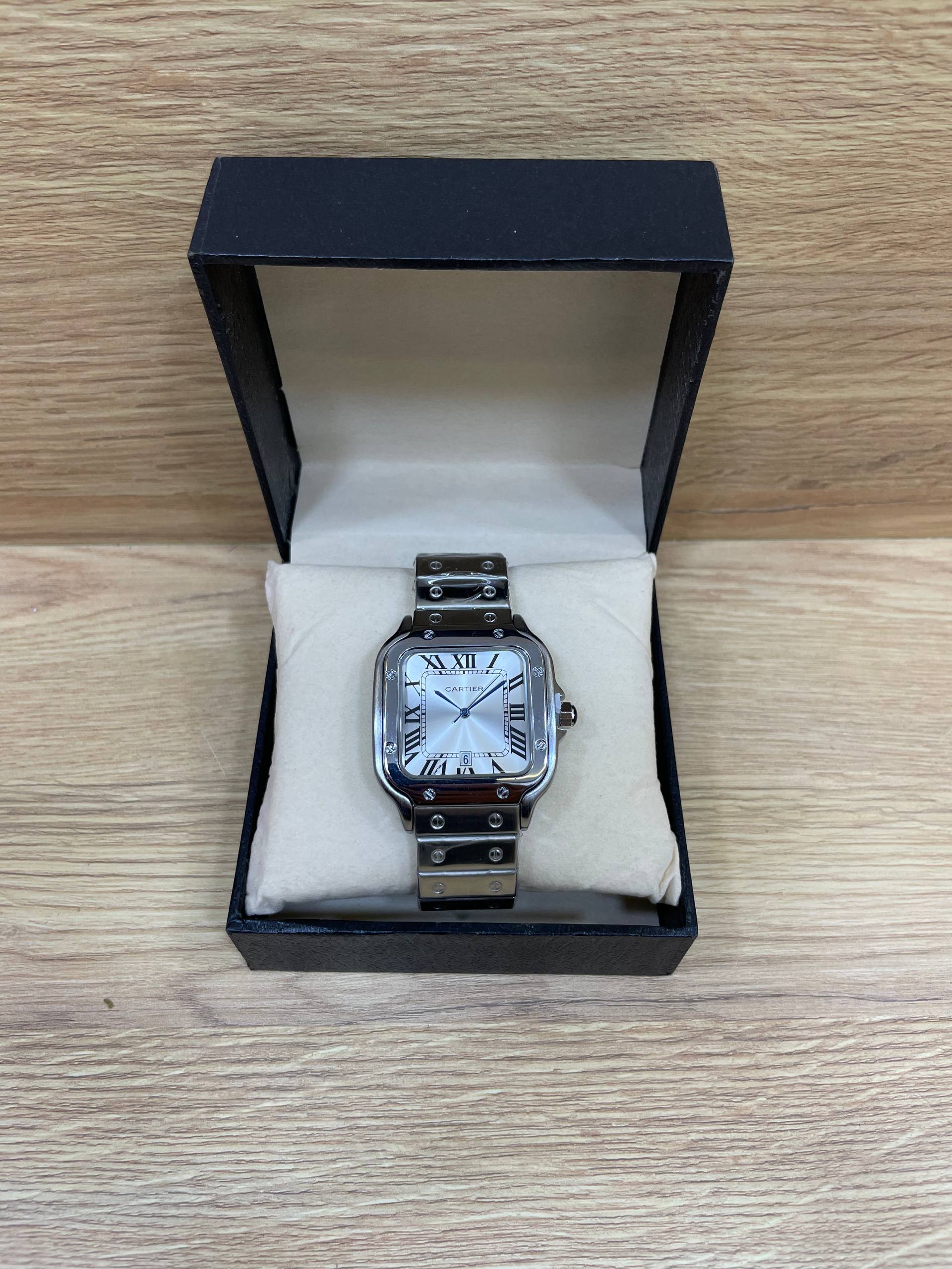 CARTIER SANTOS BOITE SIMPLE