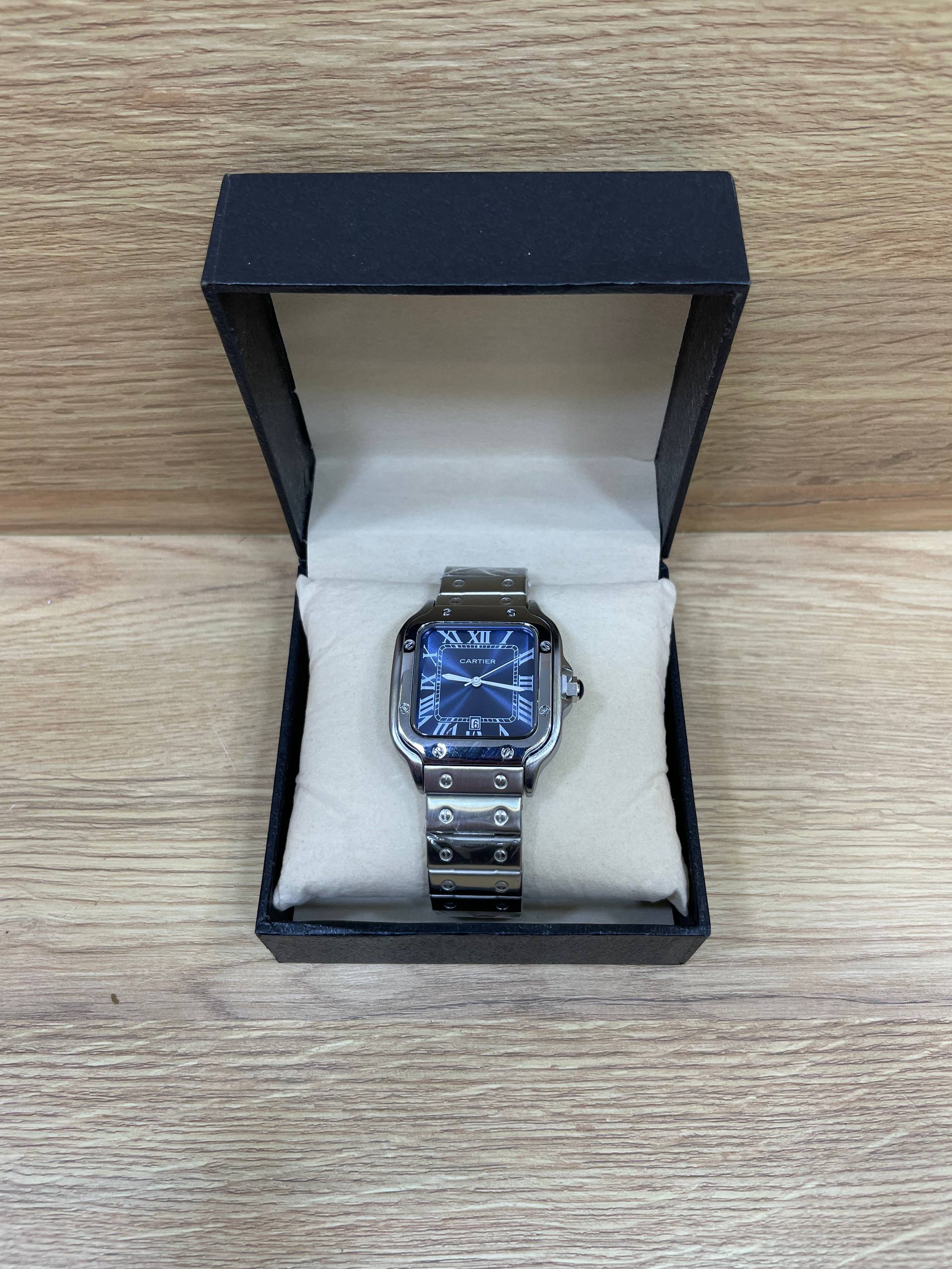 CARTIER SANTOS BOITE SIMPLE