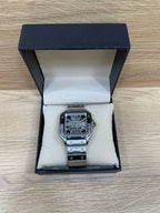 CARTIER SANTOS TRANSPARENT BOITE SIMPLE